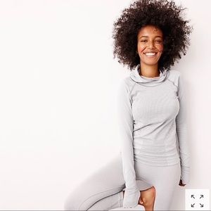 J. Crew x New Balance Grey Hoodie Medium